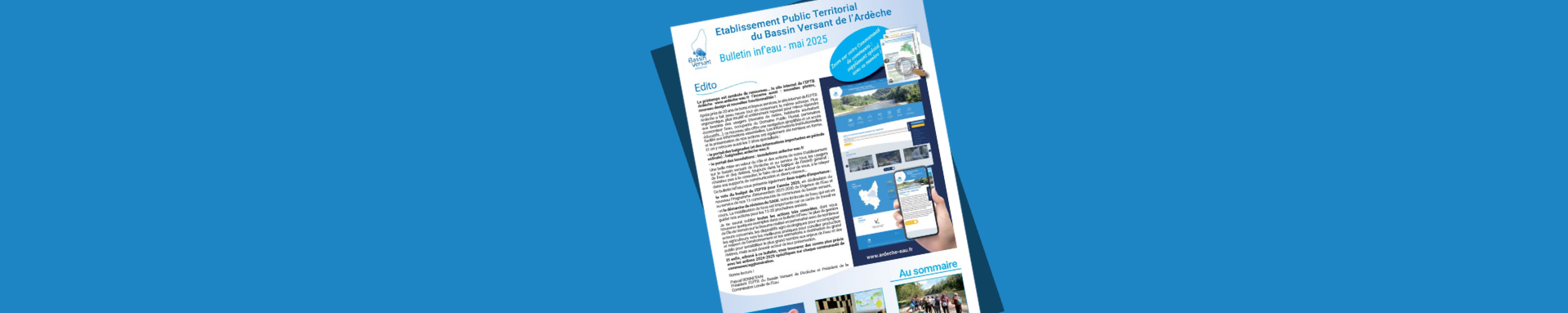 journal bulletin inf&rsquo;eau mai 2025